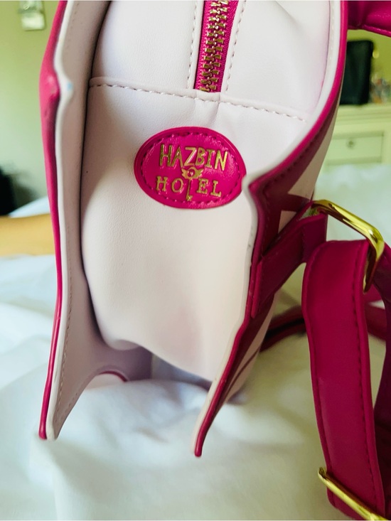 Pink Heart Web Backpack by main image 7